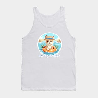 Learning to swim Tank Top